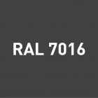 Alu - satiné RAL 7016
