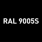 Alu - satiné RAL 9005S